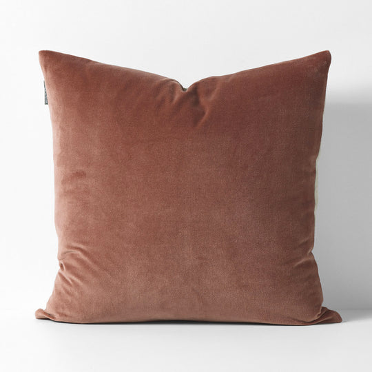 Luxury Velvet 50x50cm Filled Cushion Clove