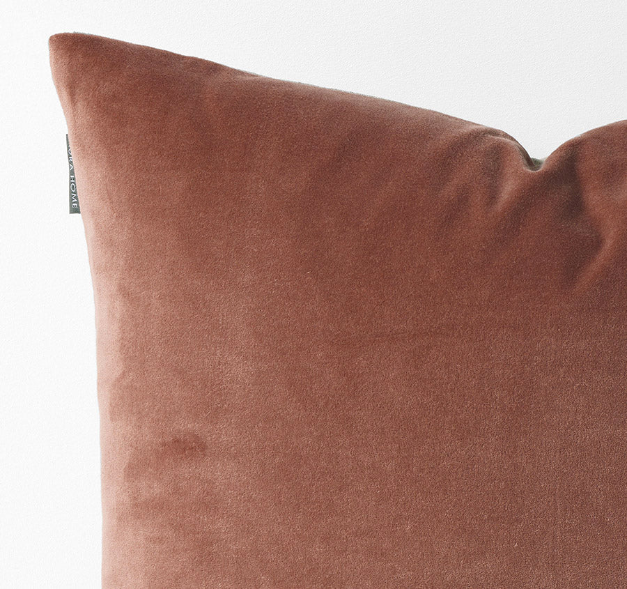 Luxury Velvet 50x50cm Filled Cushion Clove