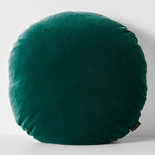 Luxury Velvet 55cm Round Filled Cushion Forest Night