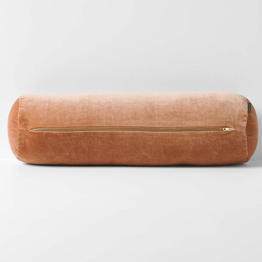 Luxury Velvet 18x60cm Filled Cushion Hazelnut