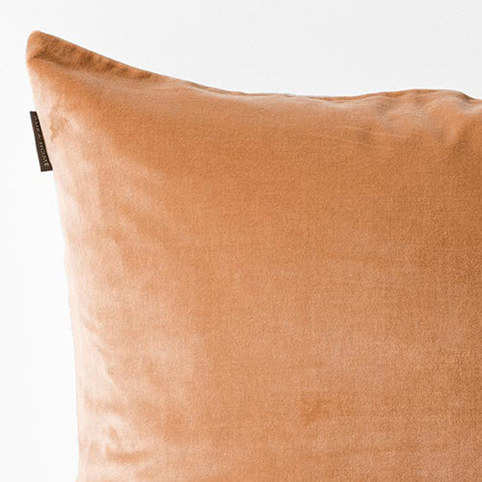 Luxury Velvet 50x50cm Filled Cushion Hazelnut