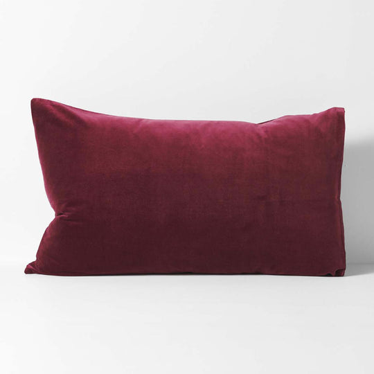 Luxury Velvet Standard Pillowcase Merlot