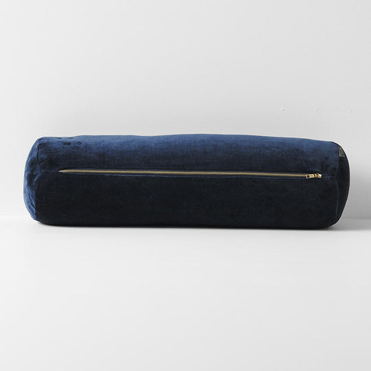 Luxury Velvet 18x60cm Filled Cushion Slate