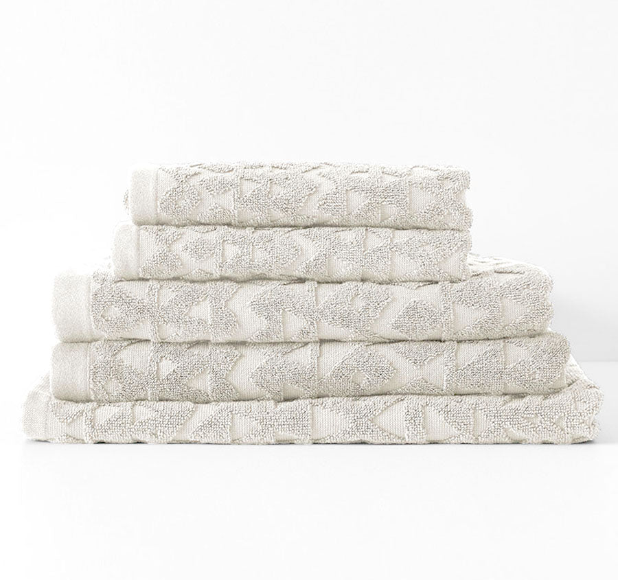 Maya 580GSM Cotton Bath Towel Range Sand