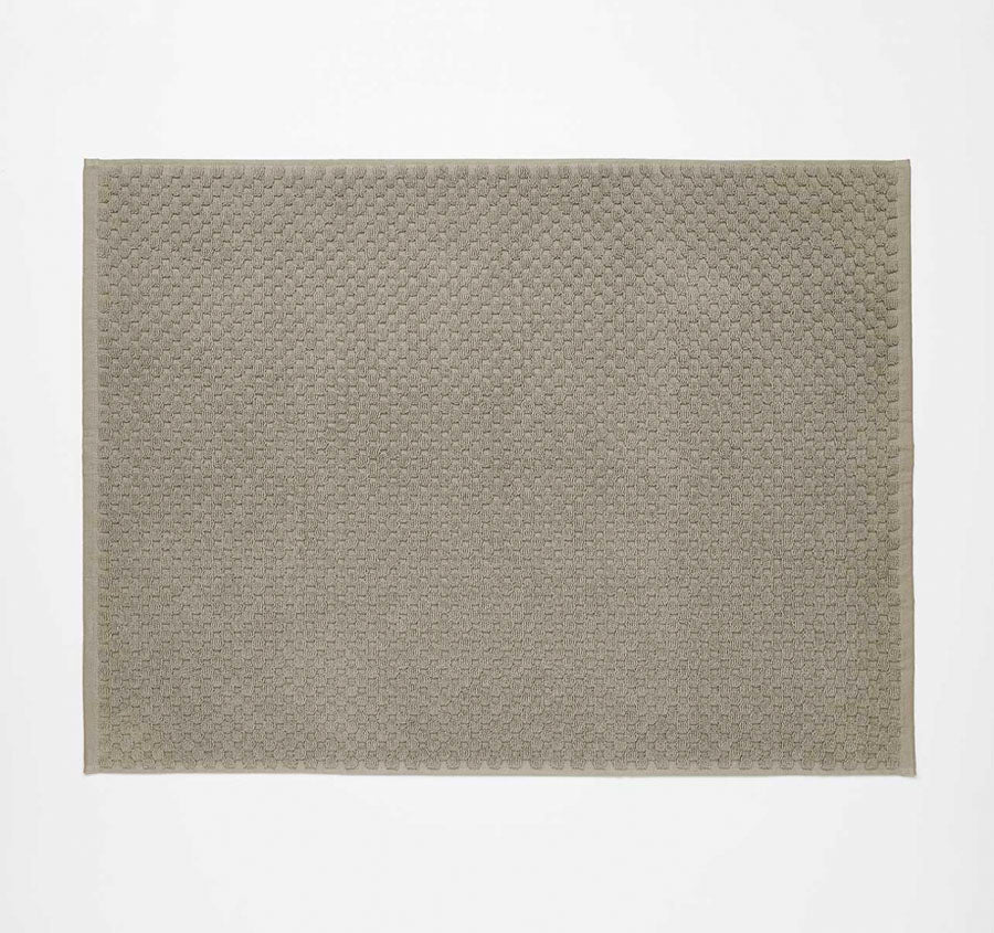 Milos 840GSM Cotton Bath Mat Feather