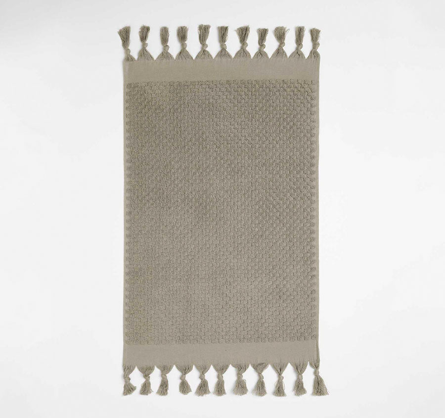 Milos 650GSM Cotton Bath Towel Range Feather