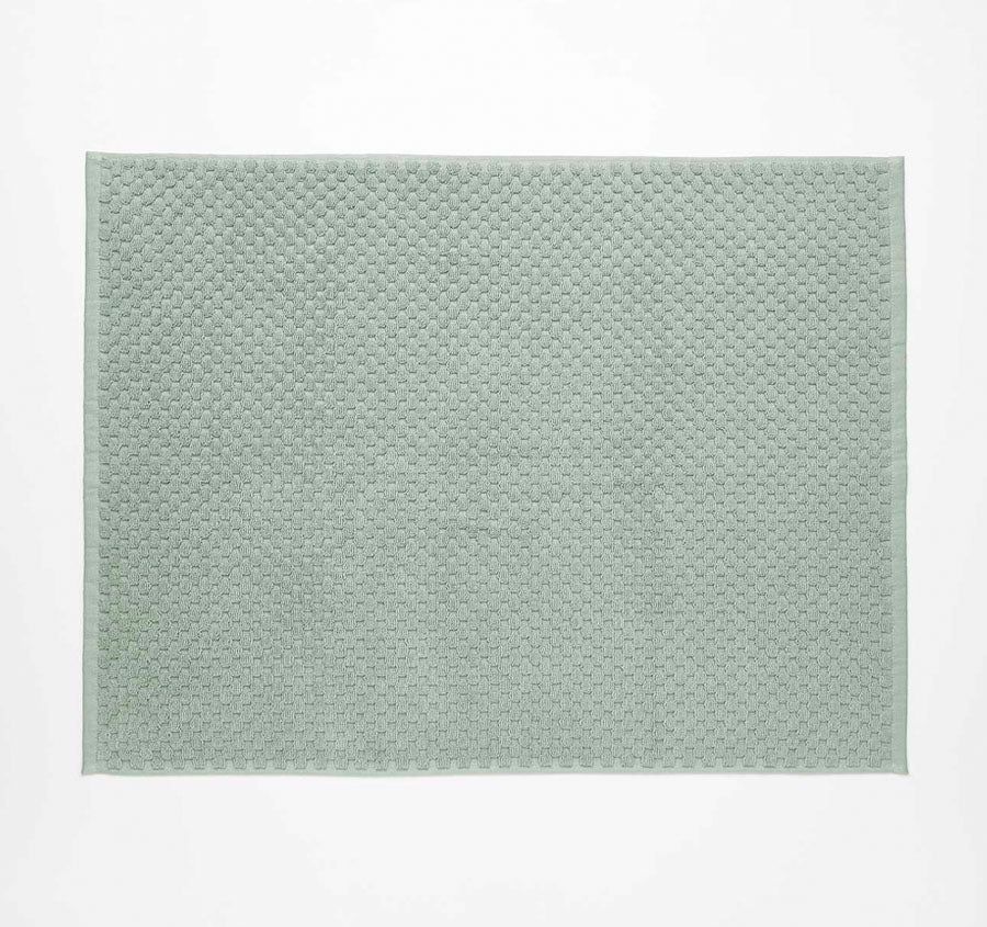Milos 840GSM Cotton Bath Mat Sage