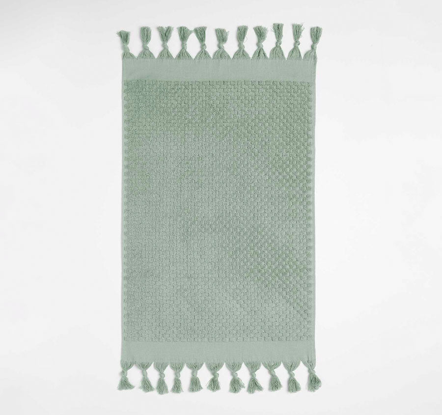 Milos 650GSM Cotton Bath Towel Range Sage