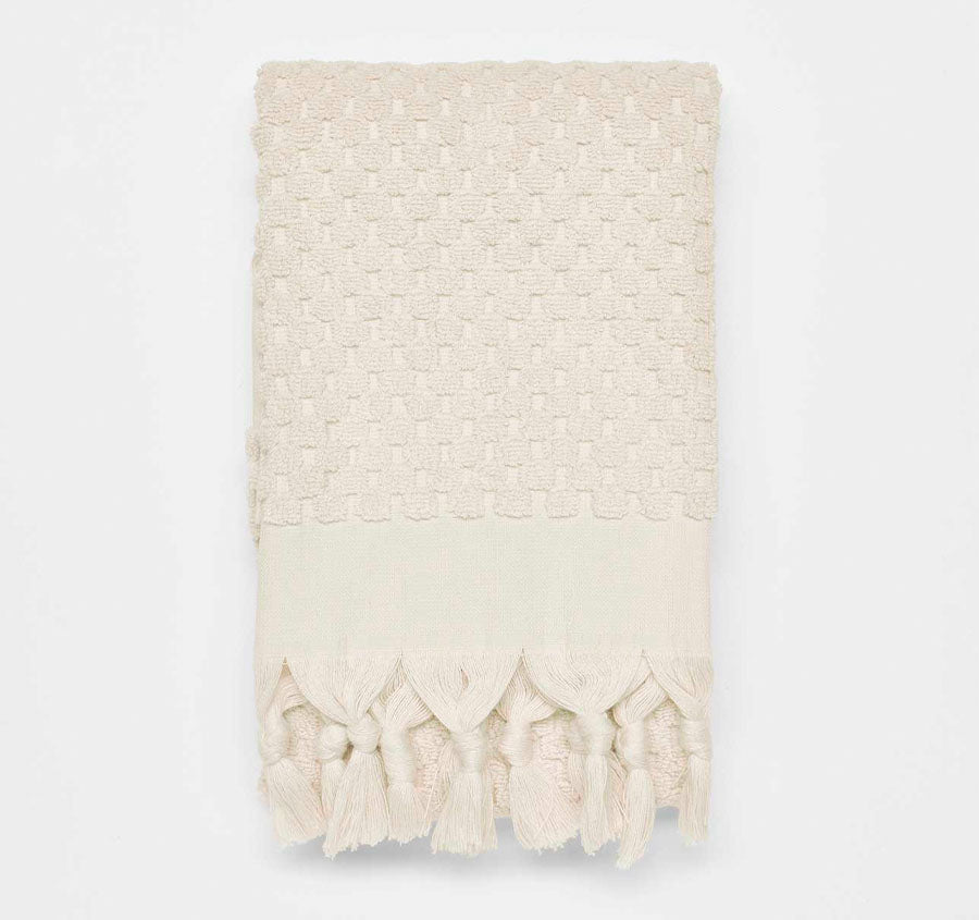 Milos 650GSM Cotton Bath Towel Range Sand