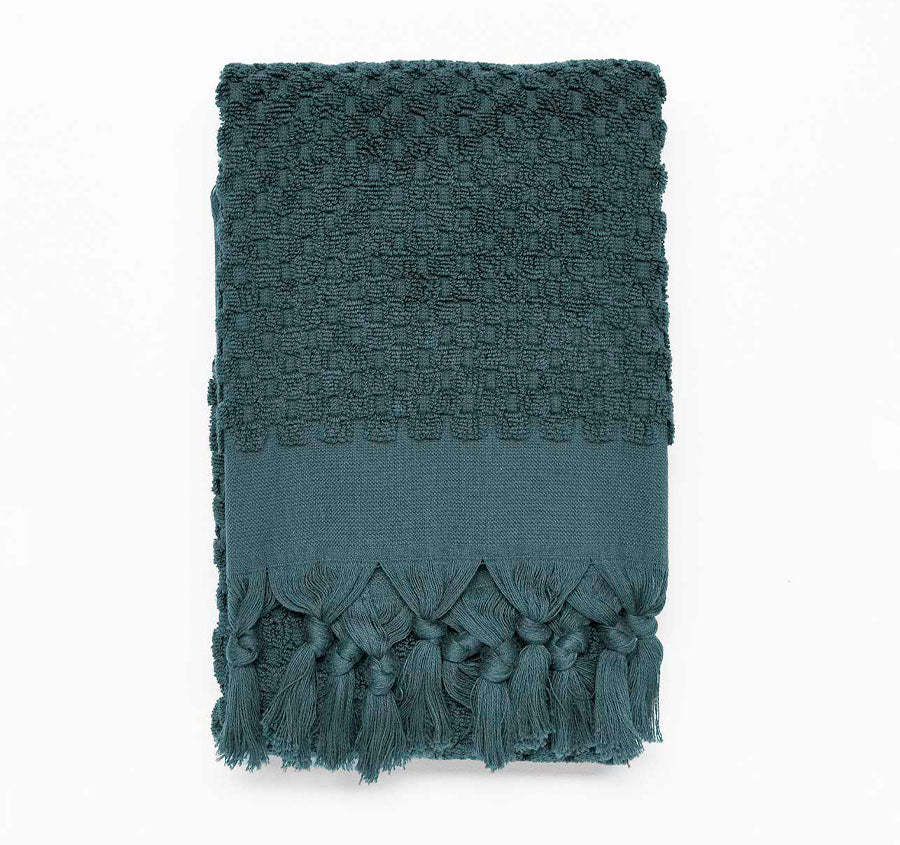 Milos 650GSM Cotton Bath Towel Range Slate