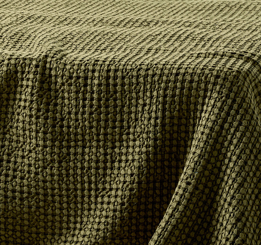 Waffle Bed Throw Caper