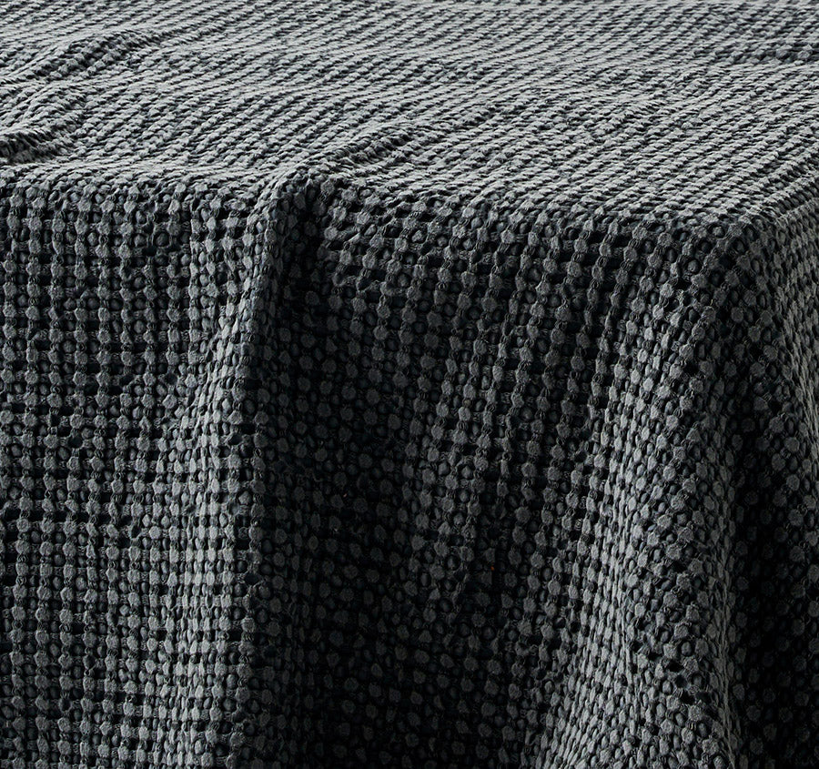 Waffle Bed Throw Greystone