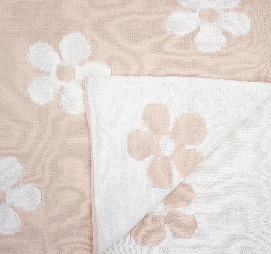 Anthea 130x180cm Throw Rug Rosewater