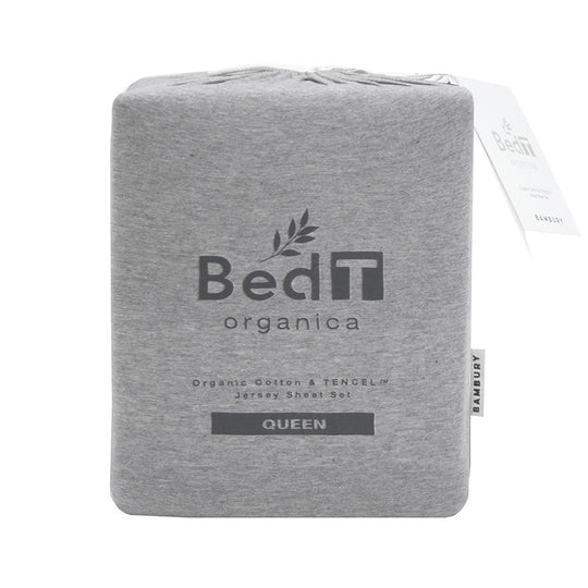Bed T Organica Sheet Set Range Grey