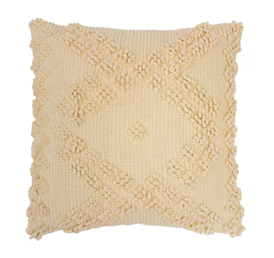 Bronte 50x50cm Filled Cushion Custard