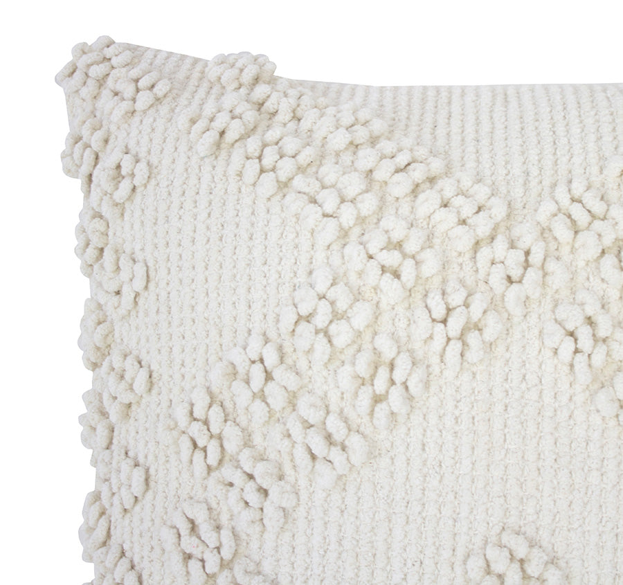 Bronte 50x50cm Filled Cushion Ivory
