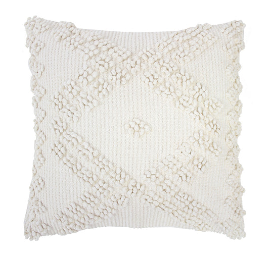 Bronte 50x50cm Filled Cushion Ivory