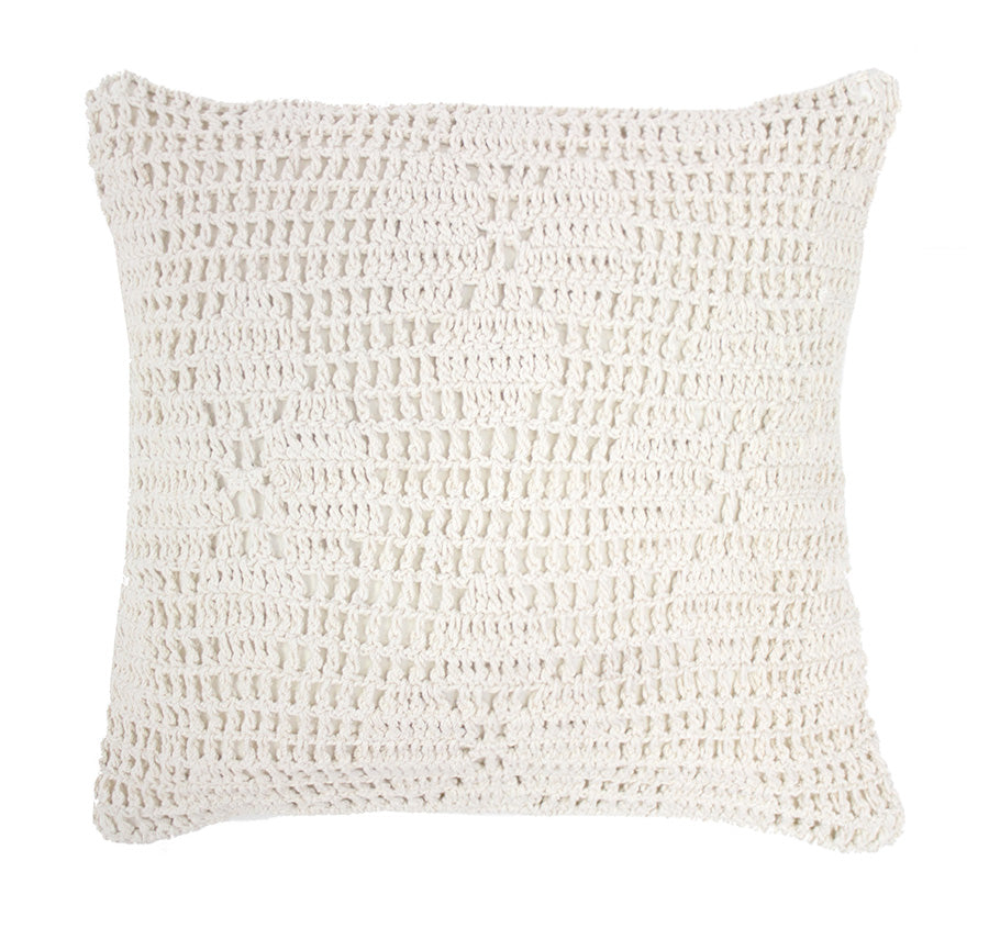 Callista 50x50cm Filled Cushion Ivory