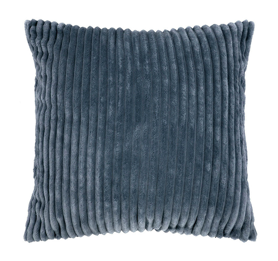 Channel 50x50cm Filled Cushion Steel Blue