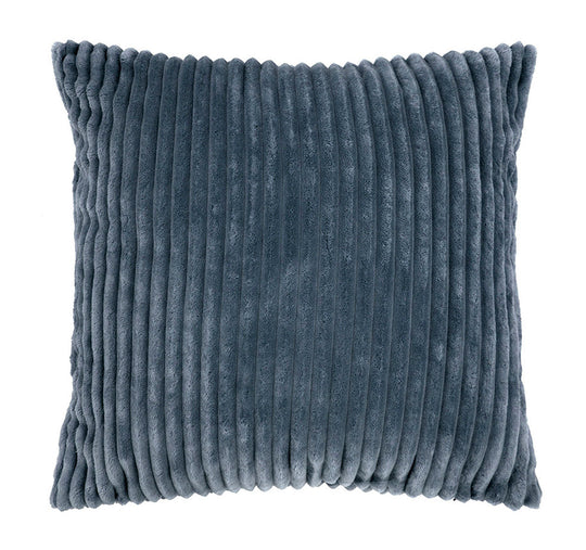 Channel 50x50cm Filled Cushion Steel Blue