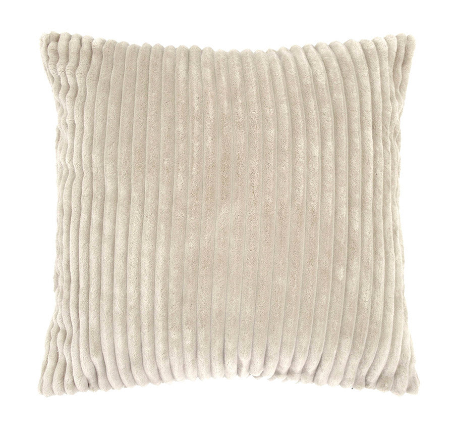 Channel 50x50cm Filled Cushion Stone