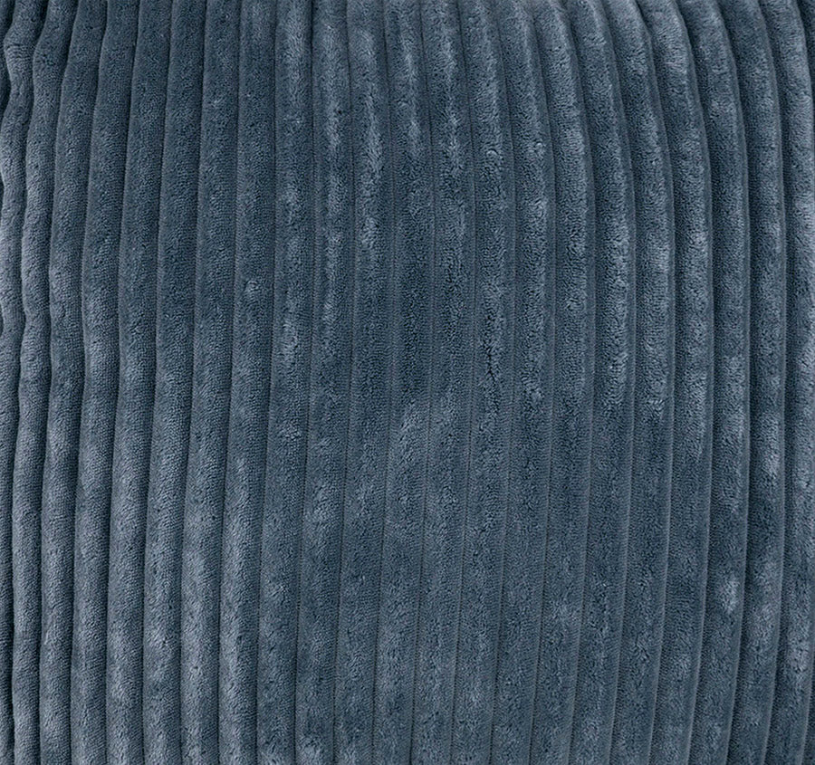 Channel 50x50cm Filled Cushion Steel Blue