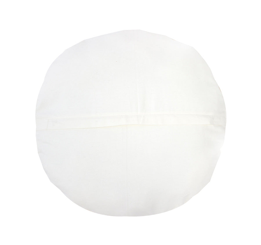 Demi 45cm Round Filled Cushion Ivory