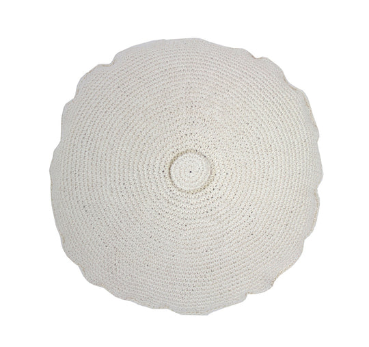 Demi 45cm Round Filled Cushion Ivory