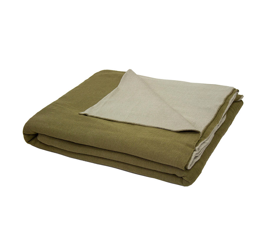 Dolores 130x200cm Throw Rug Olive