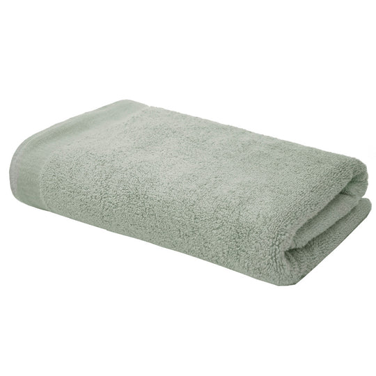 2 Piece Elvire 600GSM Cotton Bath Sheet Towel Set Sage