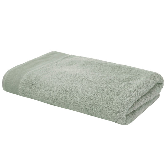 2 Piece Elvire 600GSM Cotton Bath Towel Set Sage