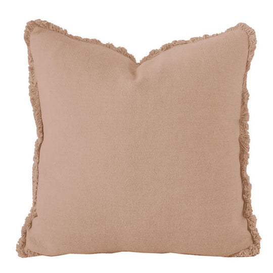 French Linen 50x50cm Filled Cushion Tea Rose