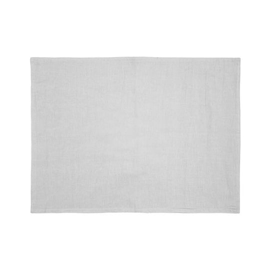 French Linen 33x45cm Placmat Silver