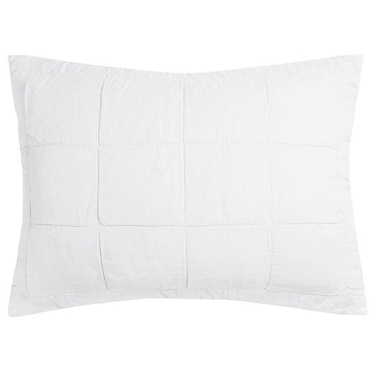 French Linen Standard Pillowsham Snow