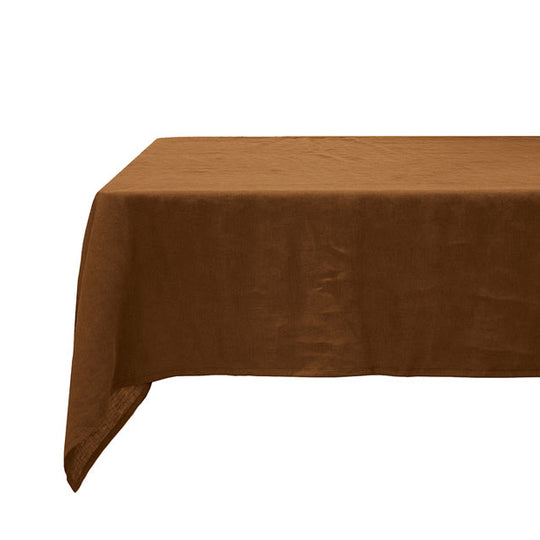 French Linen 150x275cm Tablecloth Hazel