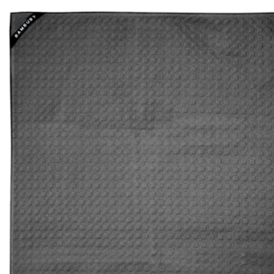 Matrix Microfibre Gym Towel Large Charcoal