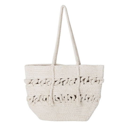 Moby 35x50cm Beach Tote Bag Ivory
