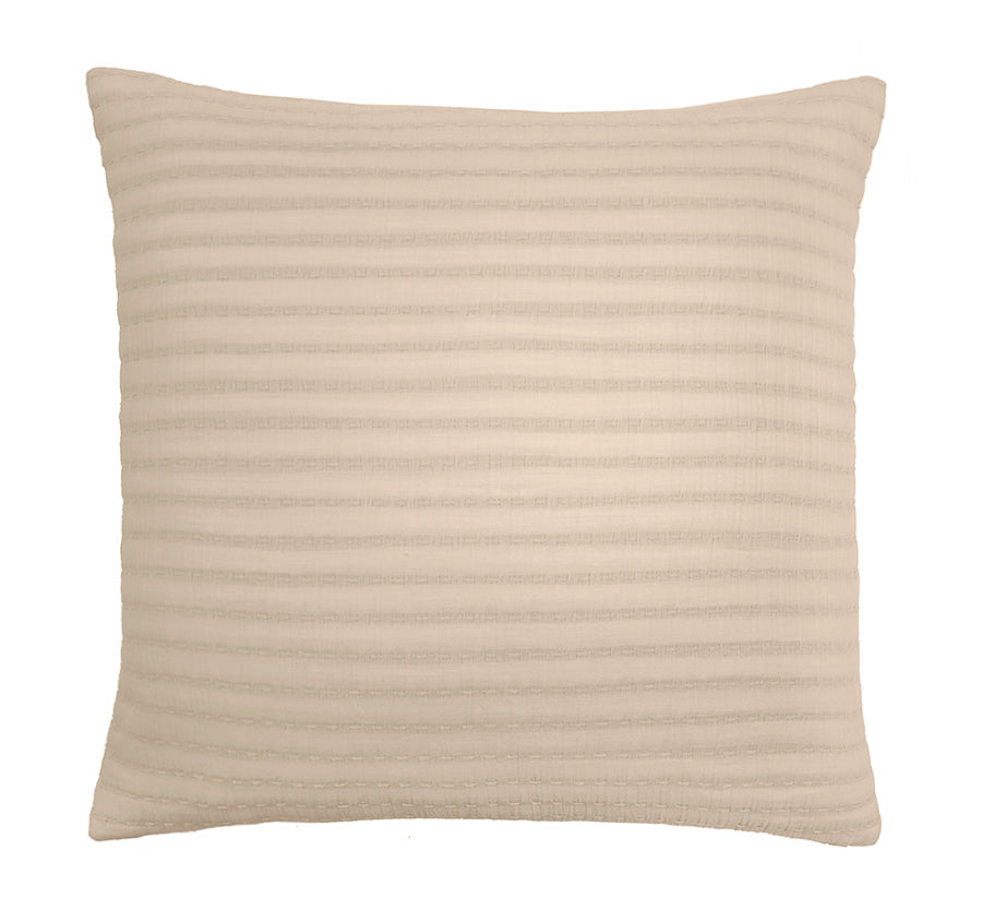 Nova 50x50cm Filled Cushion Bisque Manchester Warehouse