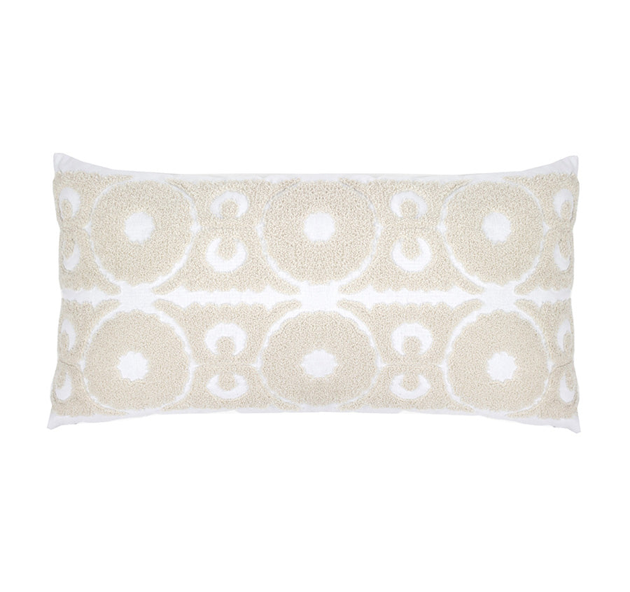 Philippa 30x60cm Filled Cushion Pebble
