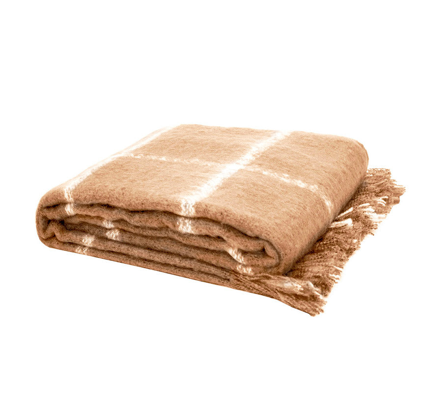 Rigby 130x200cm Throw Rug Woodrose