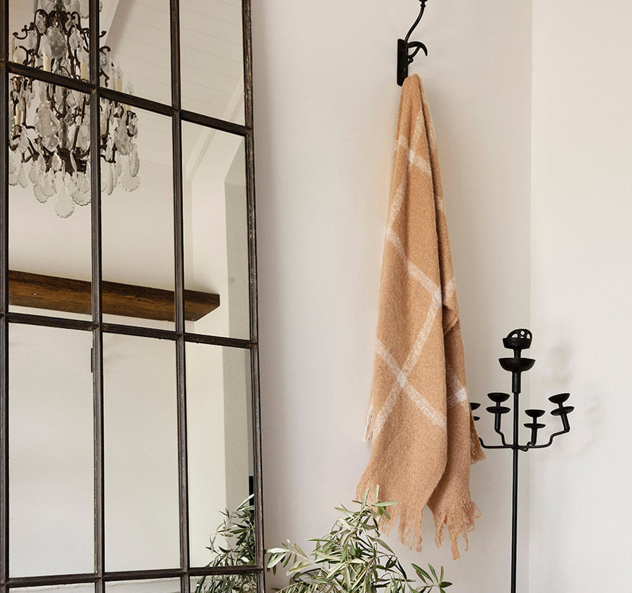 Rigby 130x200cm Throw Rug Woodrose