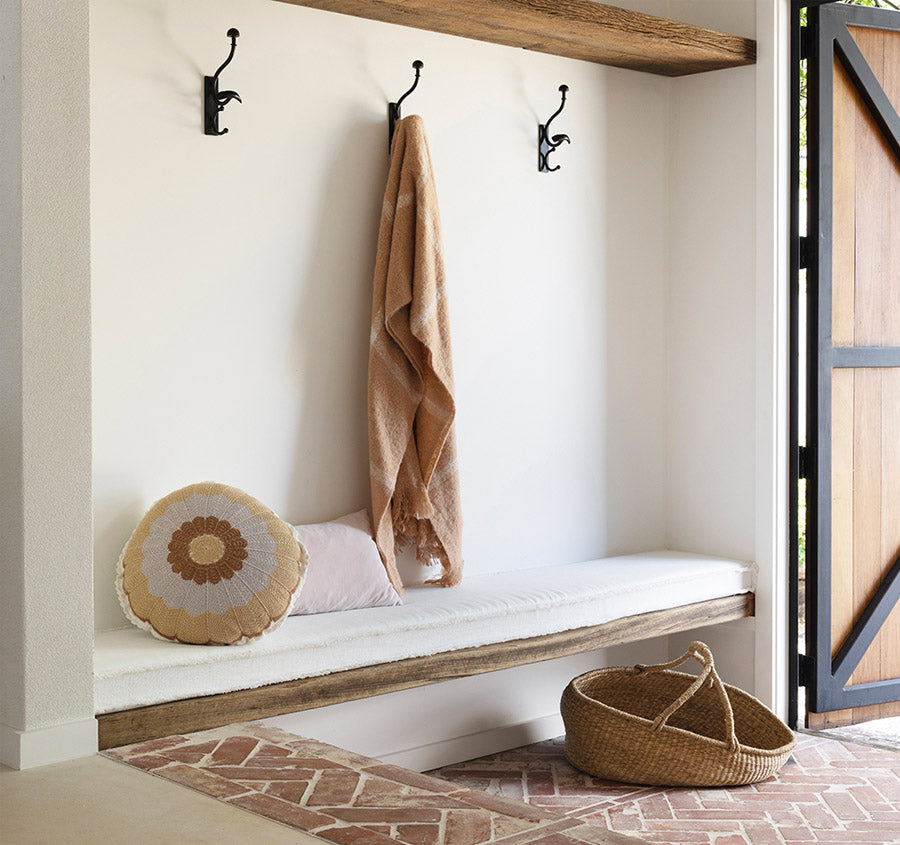 Rigby 130x200cm Throw Rug Woodrose