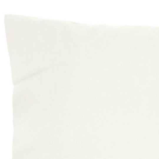 Temple Organic Cotton Standard Pillowcase Pair Snow