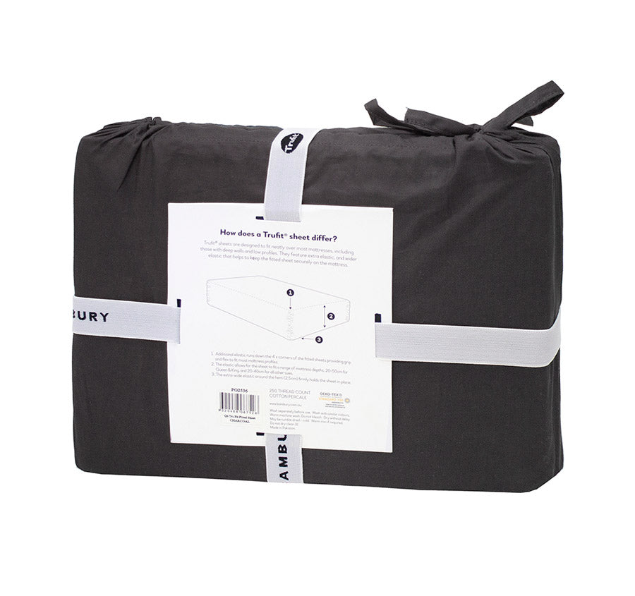 Trufit Mega Sheet Set Range Charcoal