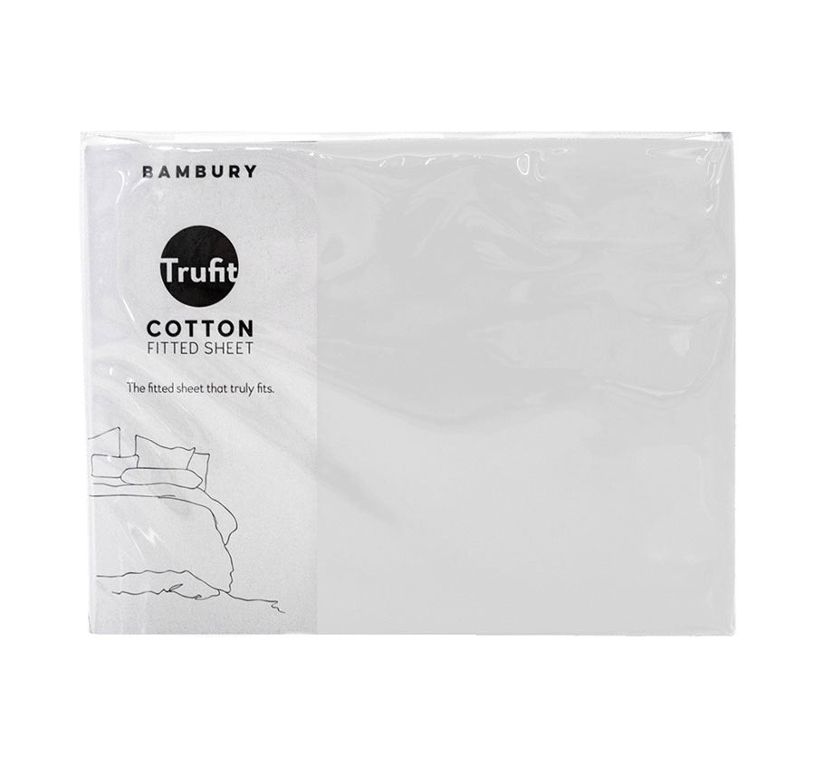 Trufit Fitted Sheet Range White