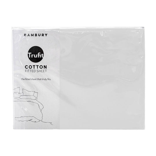 Trufit Fitted Sheet Range White