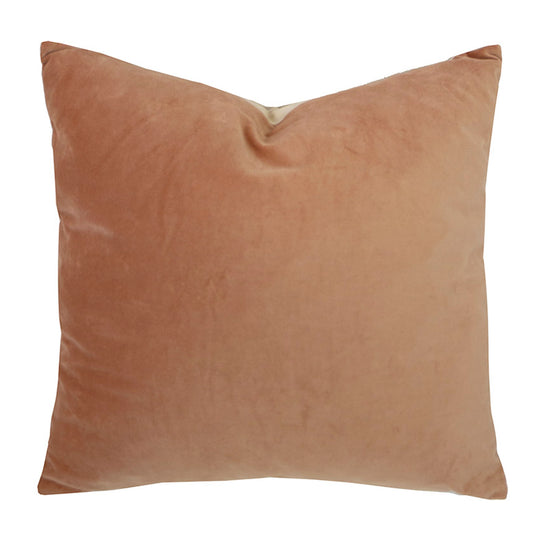 Velvet 50x50cm Filled Cushion Woodrose