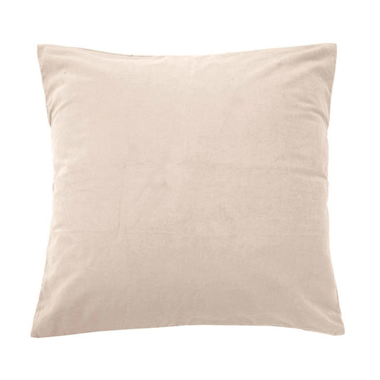 Velvet European Pillowcase Pearl