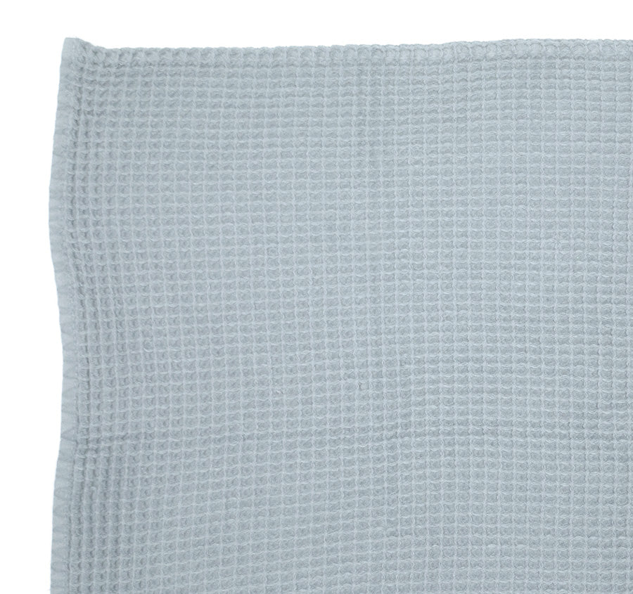 Waffle Cotton Bath Towel Range Cloud