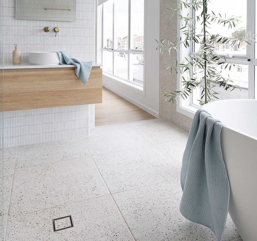 Waffle Cotton Bath Towel Range Cloud